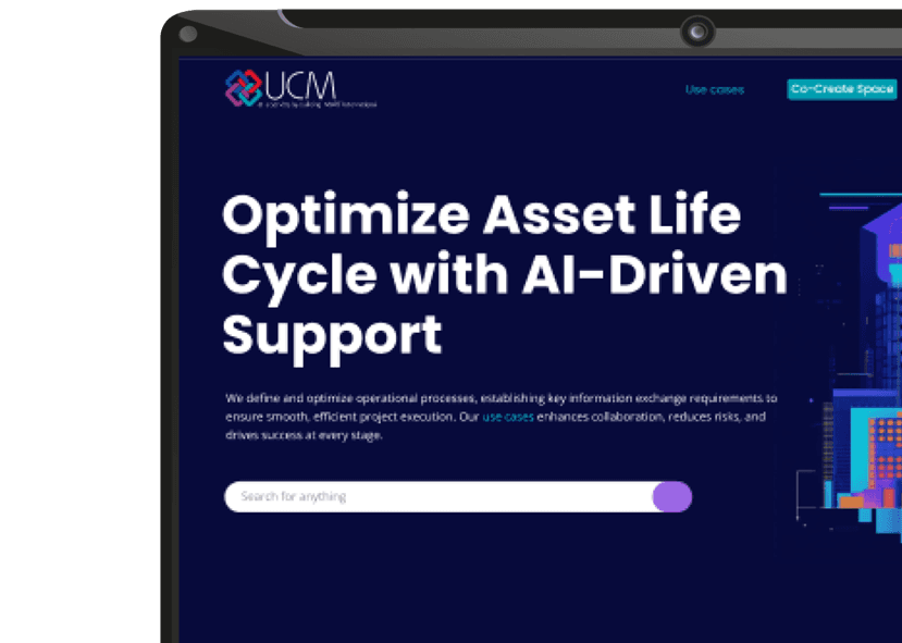 UCM on laptop